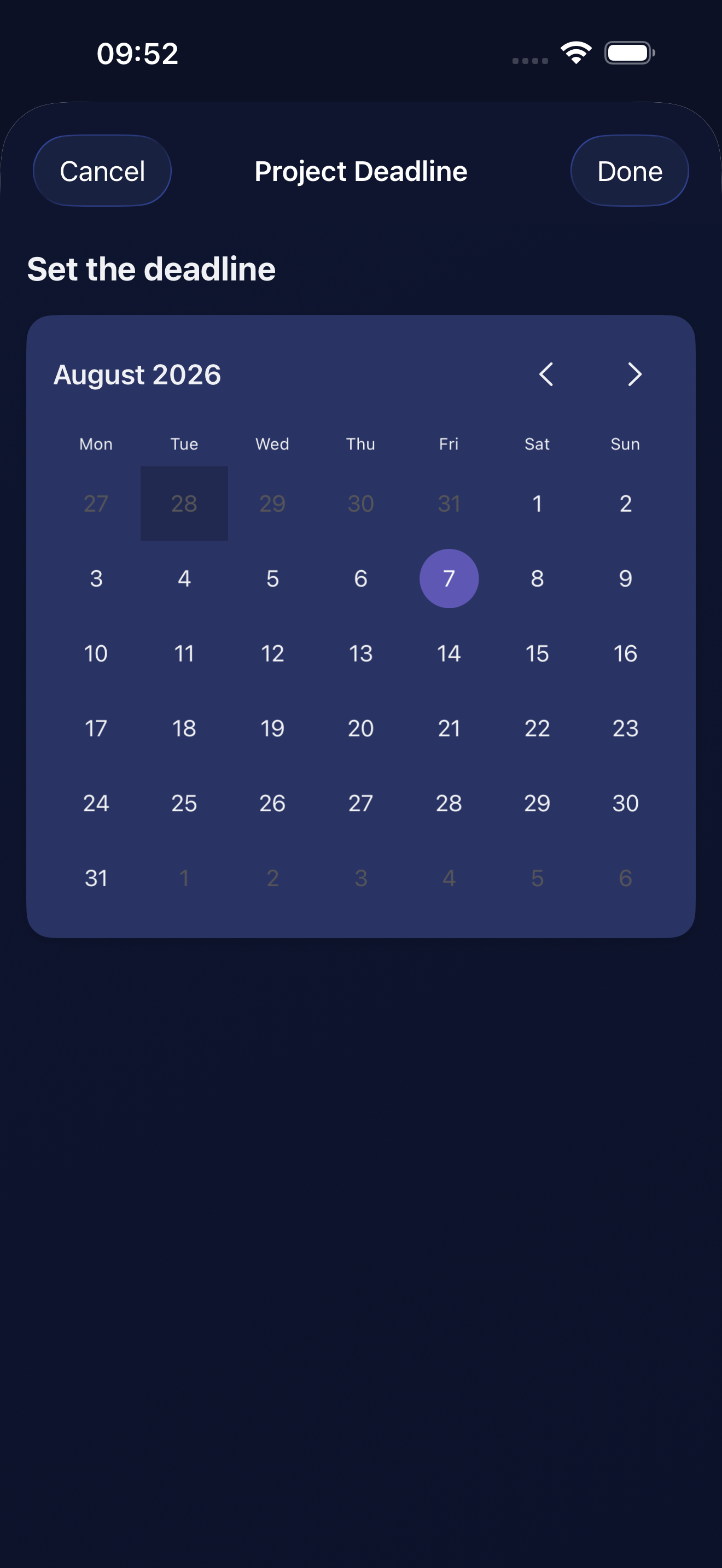 Word Tracker — iOS screenshot 8