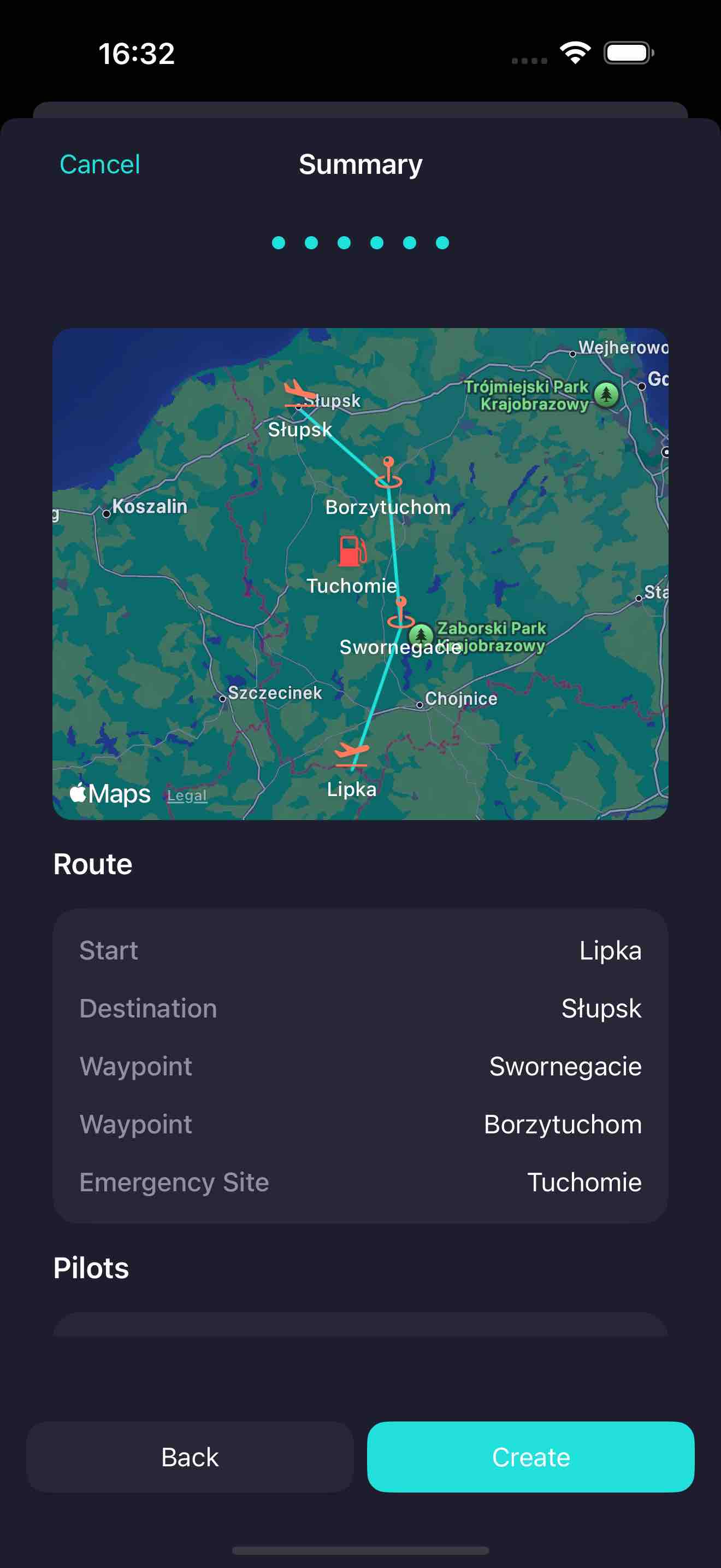 PPG Flight Planner — iOS screenshot 8
