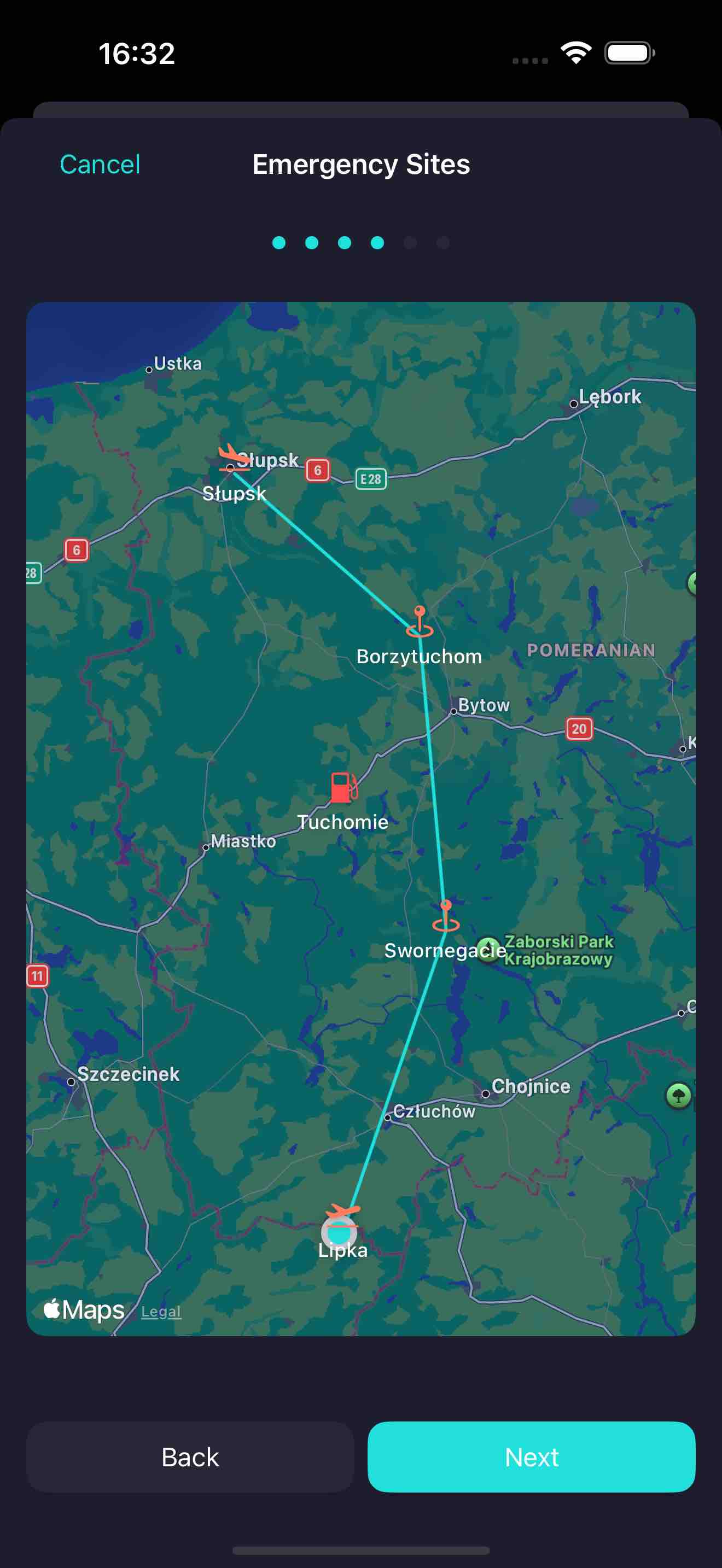 PPG Flight Planner — iOS screenshot 9
