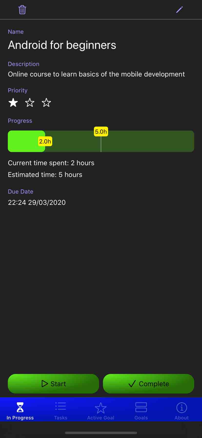 Achie — iOS screenshot 4