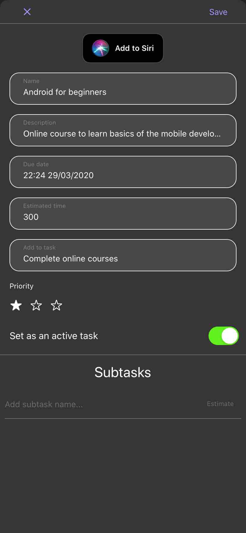 Achie — iOS screenshot 5